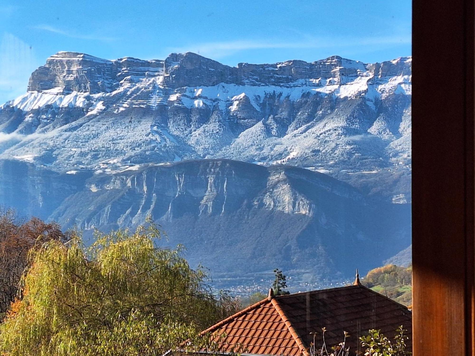 Eco-Logis Mad'In Belledonne Bed and Breakfast Theys Exterior foto